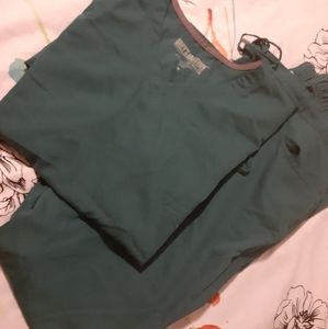 Grey anatomy scrub set